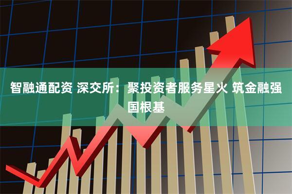 智融通配资 深交所：聚投资者服务星火 筑金融强国根基